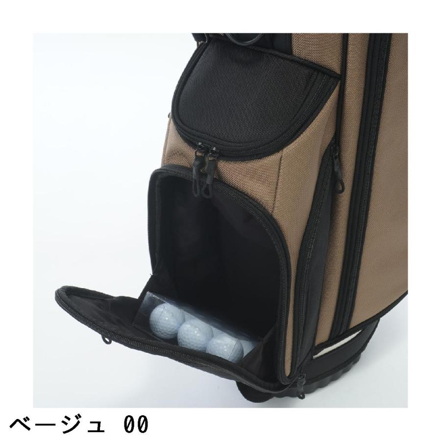 【超美品】マンシングウエア　ゴルフバッグ　2way ブラック　ナイロン　ペンギン ペンギンバイマンシングウェア(penguin BY MUNSINGWEAR) ゴルフバッグ