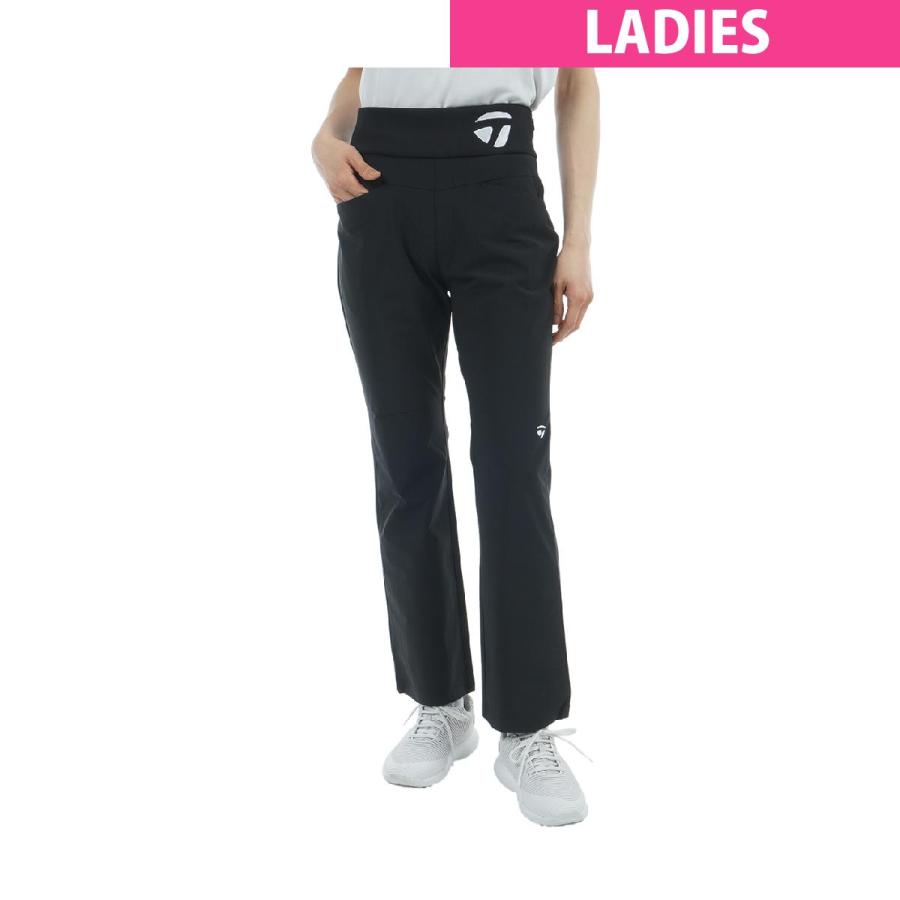TaylorMade レディースパンツ ブラック TaylorMade（テーラーメイド） ストレッチ フレアパンツ レディス