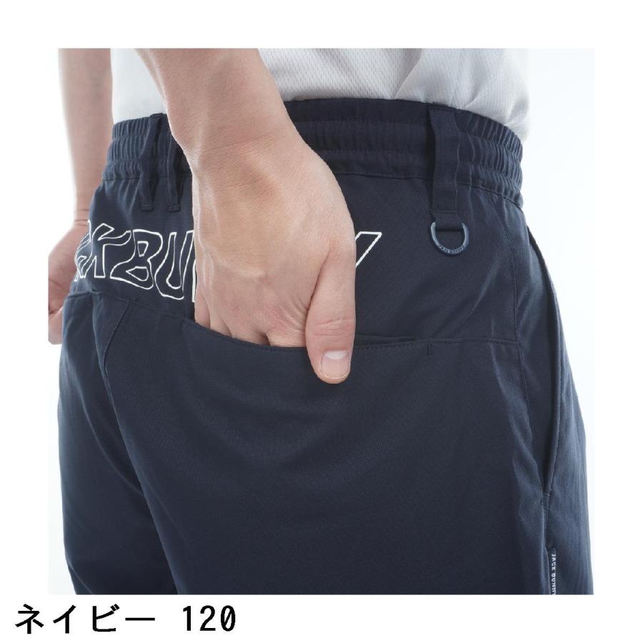 JACK BUNNY ゴルフショートパンツ ブラック Jack Bunny!!（ジャックバニー） ドットエアー ツータック ショート