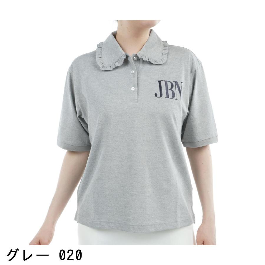 Jack Bunny!！！ 刺繍柄 藤子プロコラボ‼️ グレー ポロシャツ Jack Bunny!!（ジャックバニー） フィールドセンサービョウカン 半袖