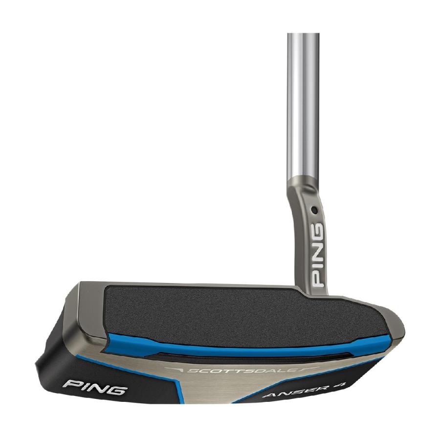 ピン SCOTTSDALE ANSER 4 パター PING PP58 ブラック/ブルー ミッドサイズ グリップ装着モデル PING（ピン） スコッツデール アンサー 4 パター(グリップ：PP58