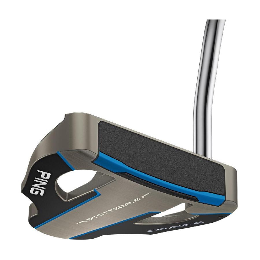 ピン　PING　スコッツデール CRAZ-E CB 中尺 パター　シャフト：スチール　レフティ PING ピン スコッツデール CRAZ-E CB 中尺 パター シャフト：スチール