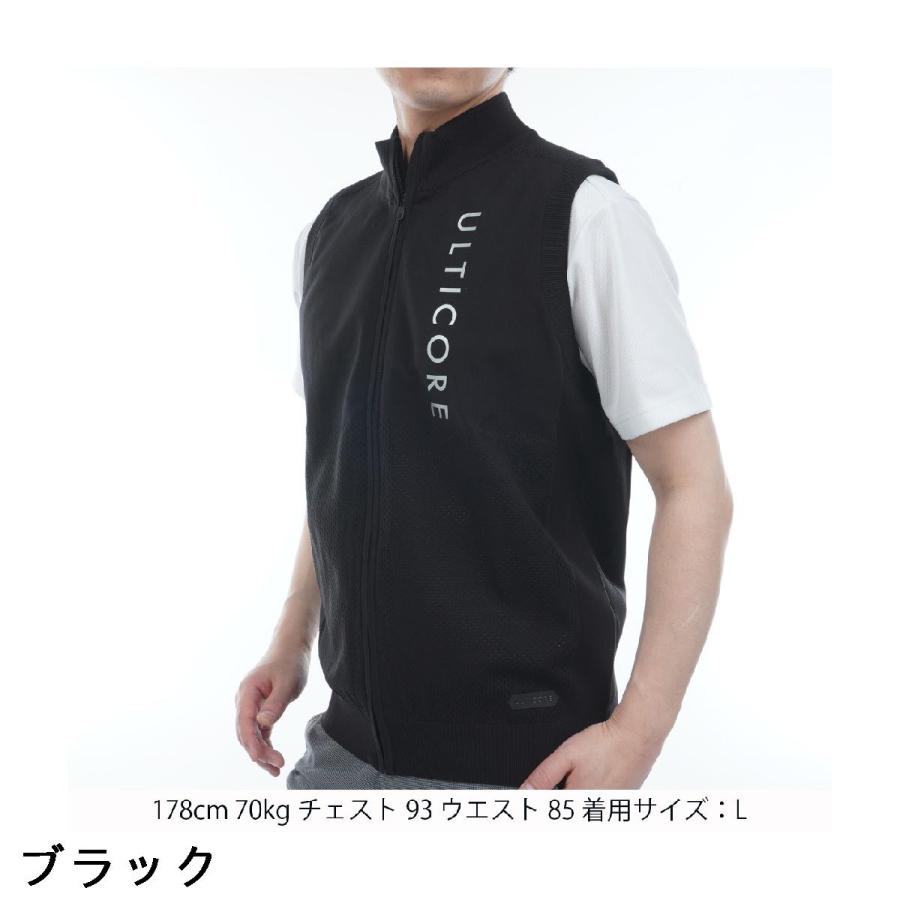 TOURSTAGE ブリヂストン BRIDGESTONE GOLF ULTICORE 前開きニット