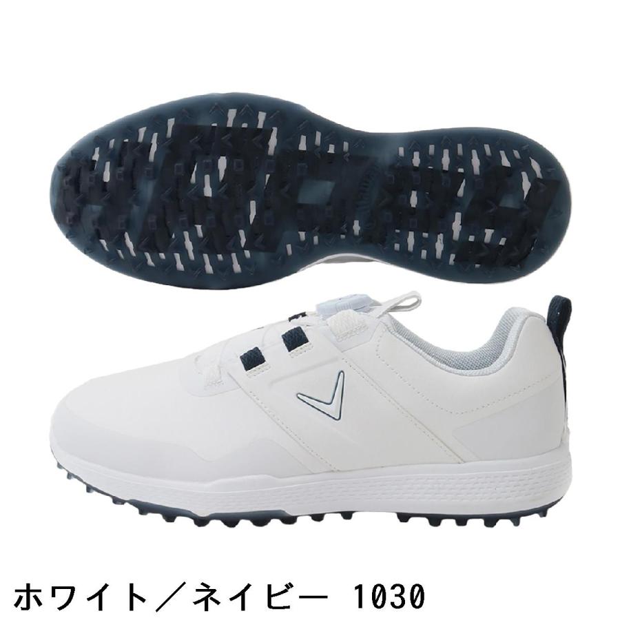 【古着販売ヤー】Callaway ゴルフシューズ　ホワイト/ネイビー Callaway（キャロウェイ） キャロウェイゴルフ Callaway Golf CHEVNEON