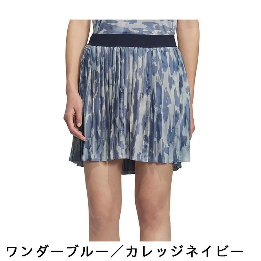 adidas（アディダス） ストレッチ カモフラージュ柄 プルオン プリーツ 
