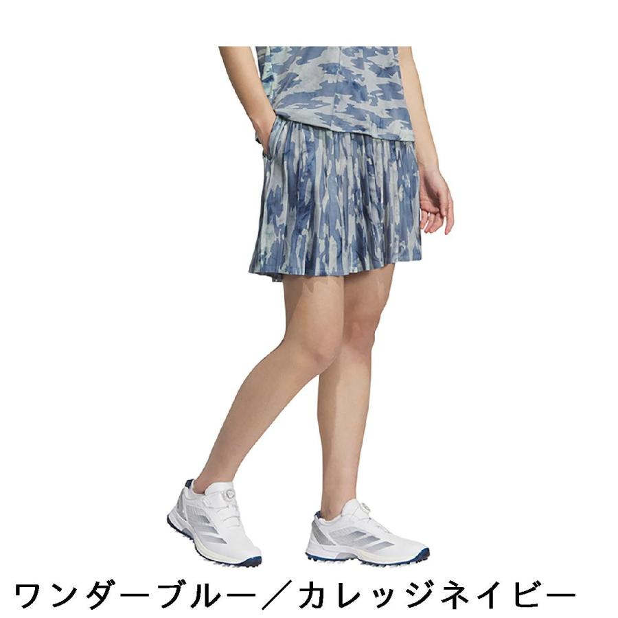 adidas（アディダス） ストレッチ カモフラージュ柄 プルオン プリーツ 