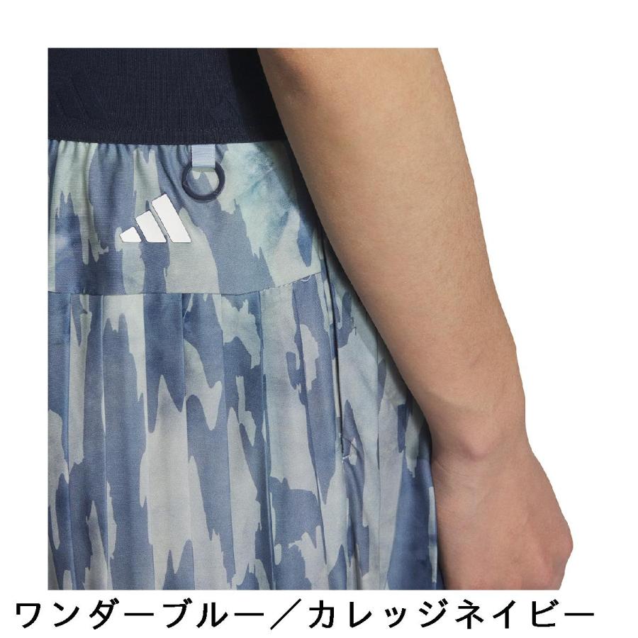 adidas（アディダス） ストレッチ カモフラージュ柄 プルオン プリーツ 