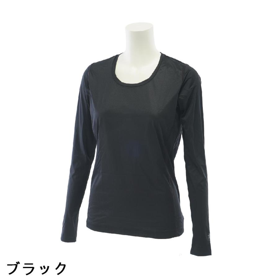 ゴールドウイン　C3fit　ストレッチ クーリング ラウンドネック 長袖アンダーシャツ　レディス GOLDWIN ゴールドウイン C3fit ストレッチ クーリング ラウンドネック