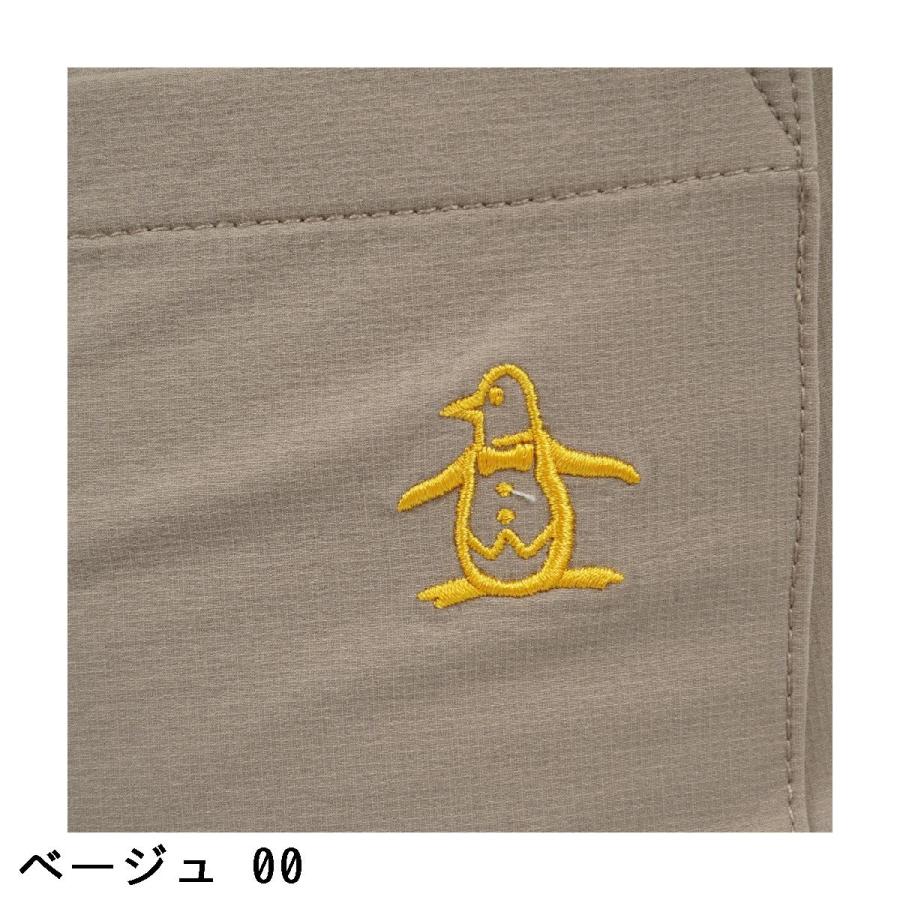 マンシングウェア Munsingwear SEASON COLLECTION ストレッチ 9分丈 ダブルクロスパンツ レディスの画像
