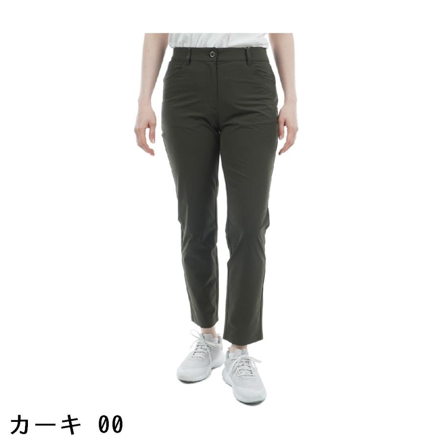 マンシングウェア Munsingwear SEASON COLLECTION ストレッチ 9分丈 ダブルクロスパンツ レディスの画像