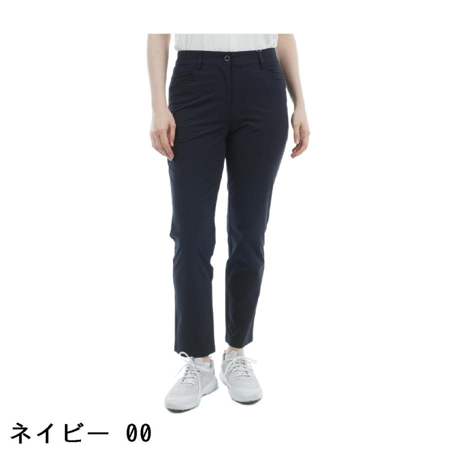 マンシングウェア Munsingwear SEASON COLLECTION ストレッチ 9分丈 ダブルクロスパンツ レディスの画像
