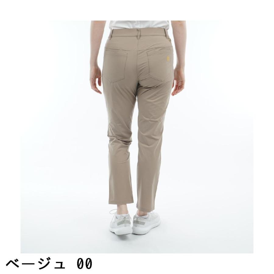 マンシングウェア Munsingwear SEASON COLLECTION ストレッチ 9分丈 ダブルクロスパンツ レディスの画像
