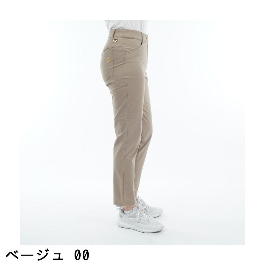 マンシングウェア Munsingwear SEASON COLLECTION ストレッチ 9分丈 ダブルクロスパンツ レディスの画像