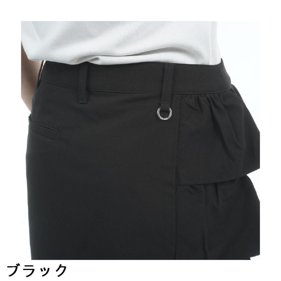 クアルトユナイテッド CUARTO UNITED ストレッチ フリル切替スカート
