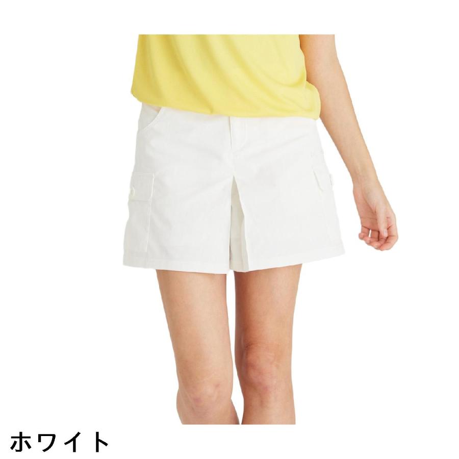 デルソルゴルフ DELSOL GOLF 夏生地軽量プリーツ入りキュロット
