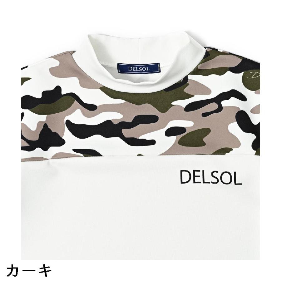 デルソルゴルフ DELSOL GOLF ストレッチ ポンチ カモフラ柄