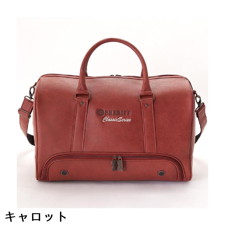 サンプル SHERIFF シェリフゴルフ クラシック 限定ボストンバッグ TQ SHERIFF（シェリフ） クラシックシリーズ ボストンバッグ : GDOゴルフ