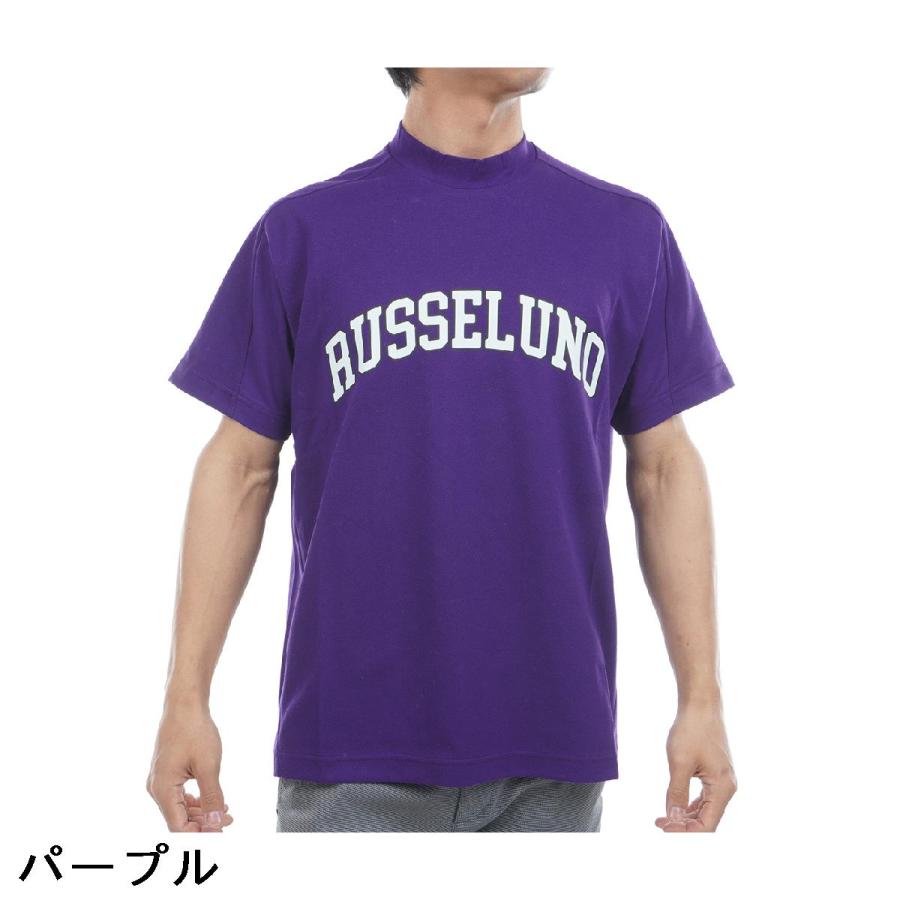 Russeluno（ラッセルノ） Russeluno Golf CHECKER LUCHA モックネック