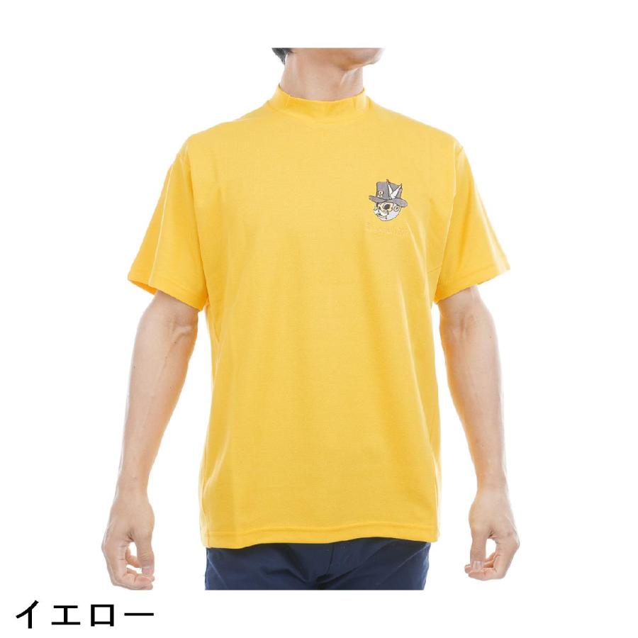 Russeluno（ラッセルノ） Russeluno Golf Vロゴ モックネック半袖