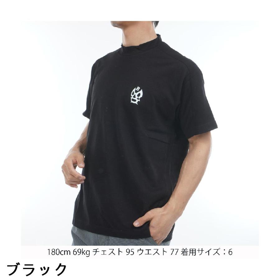 ラッセルノ ポロシャツ ゴルフウエア モックネック 半袖 美品