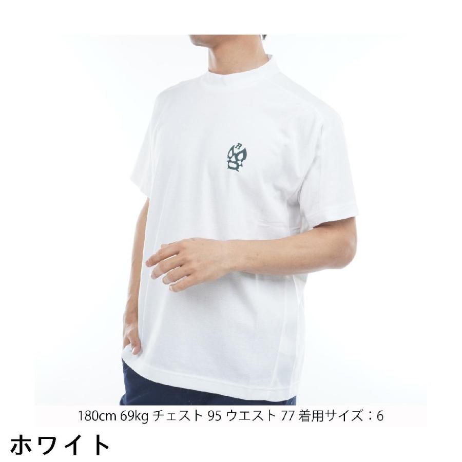 Russeluno（ラッセルノ） Russeluno Golf STロゴ モックネック半袖