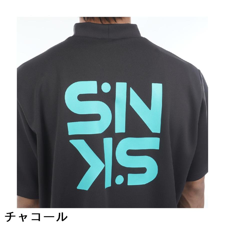 プレイグーフィング PLAYGOOFING ストレッチ モックネック半袖シャツ