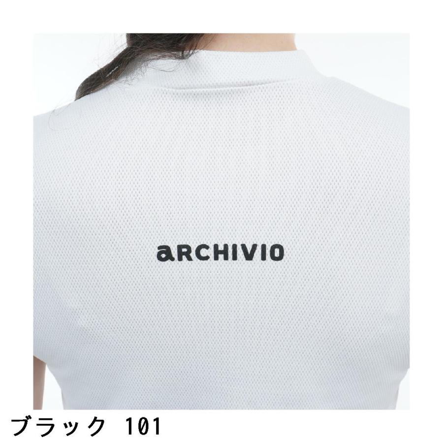 archivio（アルチビオ） 配色ロゴUV速乾ノースリーブプルオーバー