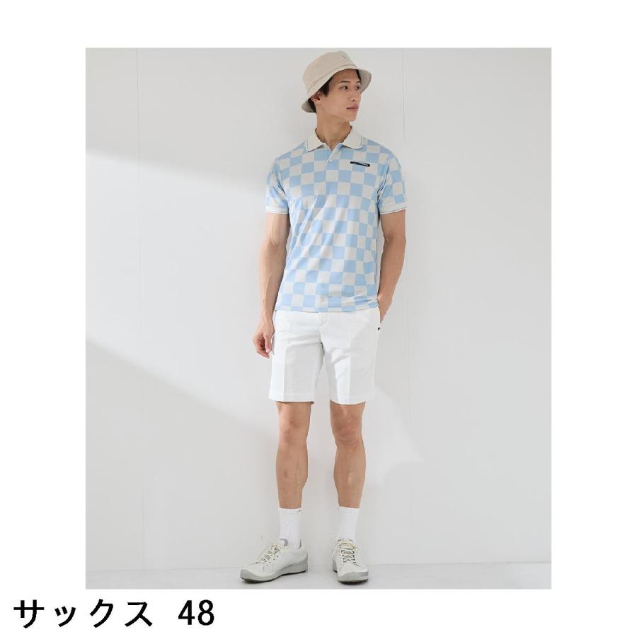 JUN&ROPE' ジュン アンド ロペ JUN & ROPE チェッカープリント 半袖