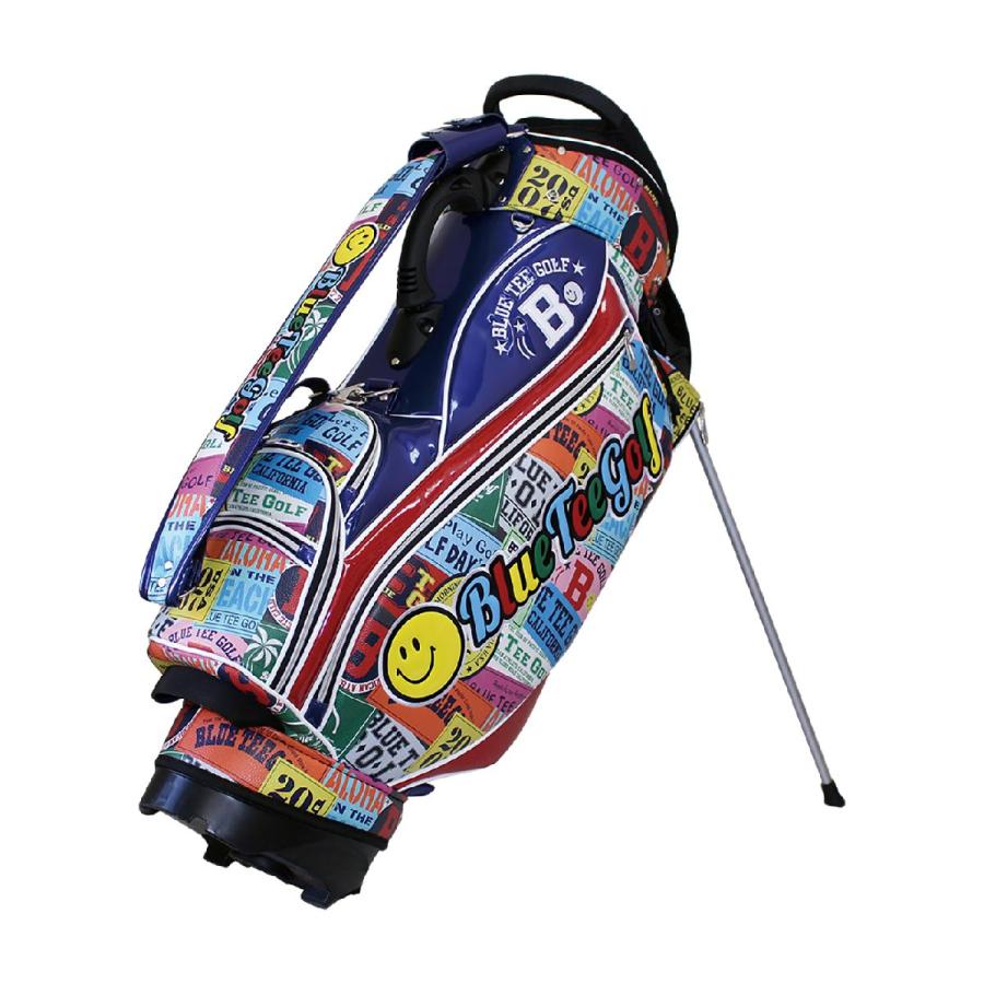 BLUE TEE GOLF（ブルーティーゴルフ） ワッペン柄スタンドキャディ