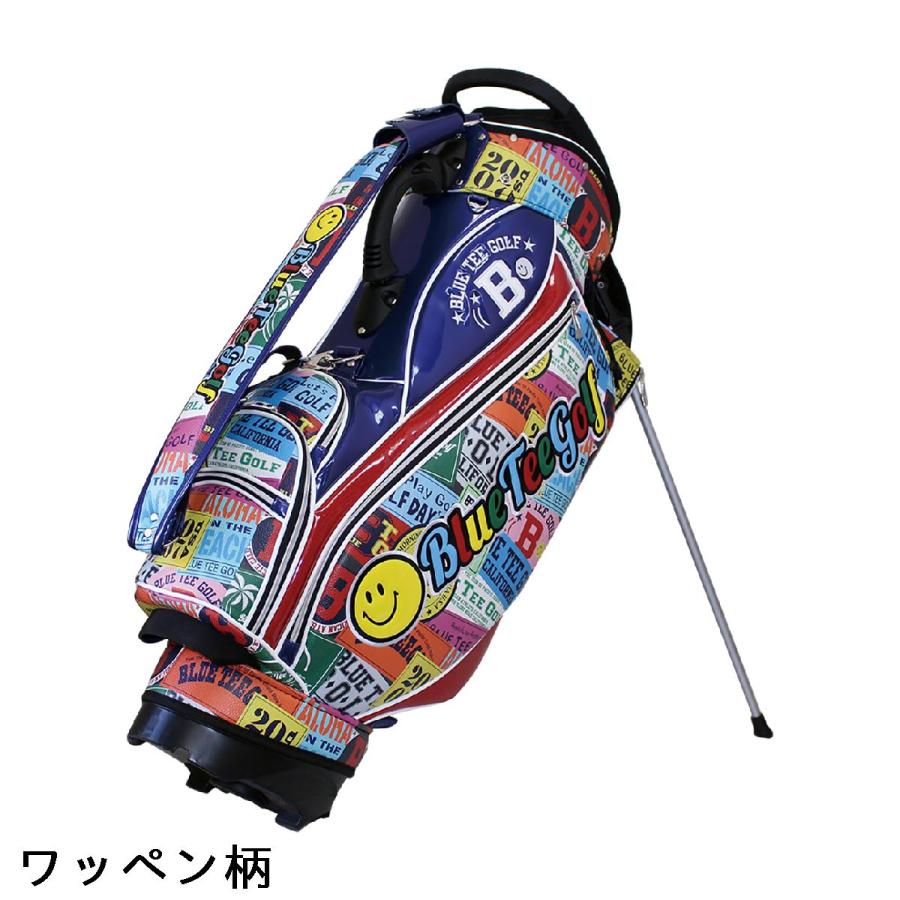 BLUE TEE GOLF（ブルーティーゴルフ） ワッペン柄スタンドキャディ