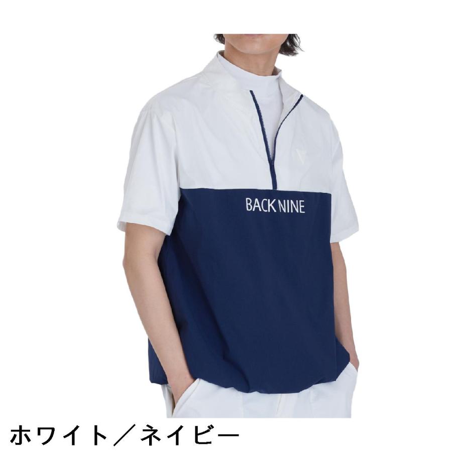 デルソルゴルフ DELSOL GOLF ハーフジップ半袖ブルゾン : GDOゴルフ