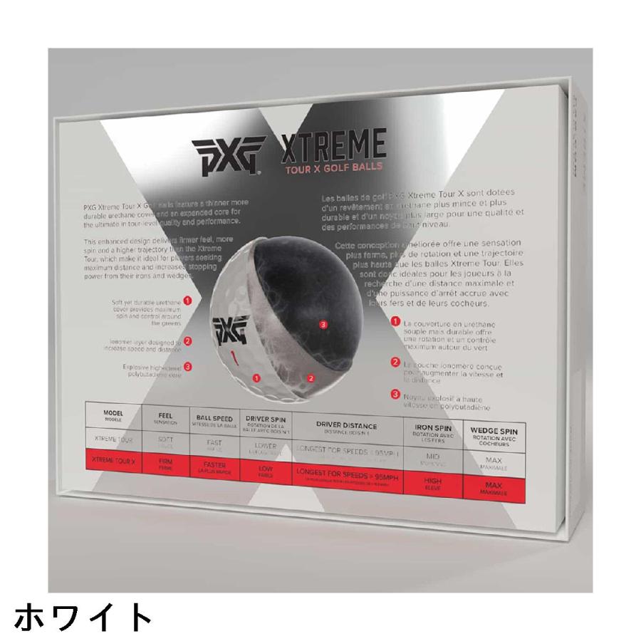 ピーエックスジー PXG Xtreme Tour X ゴルフボール 3ダースセット_3