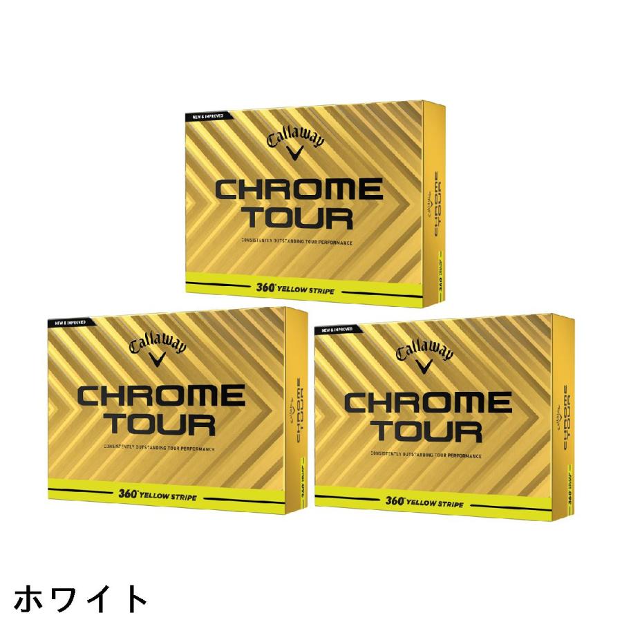 Callaway キャロウェイゴルフ CHROME TOUR 360 イエロー
