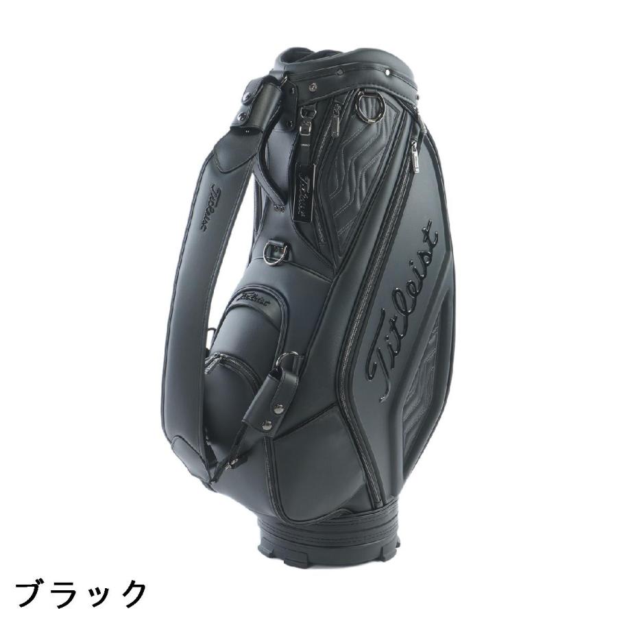 ALBATROSS ゴルフ！ キャディバッグ ブラック/ホワイト Titleist（タイトリスト） アルバトロス キャディバッグ : GDOゴルフ