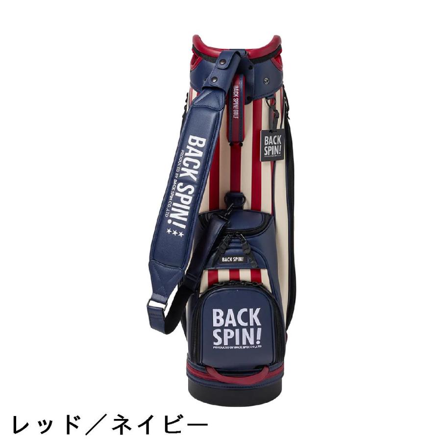 バックスピン BACK SPIN! ストライプツアー キャディバッグ : GDO