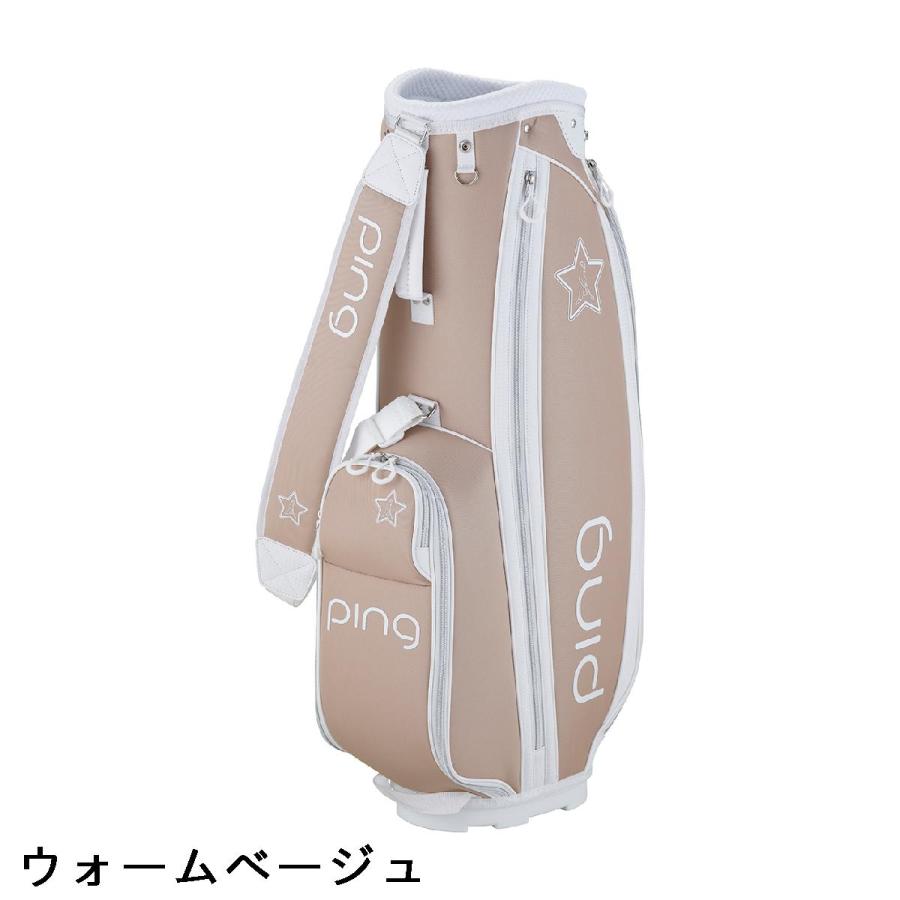 PING ARTIZON キャディバッグ ベージュ PING（ピン） カジュアル キャディバッグ レディス : GDOゴルフ