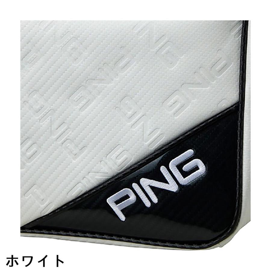 ピン PING エンボスラウンドトートバッグの画像