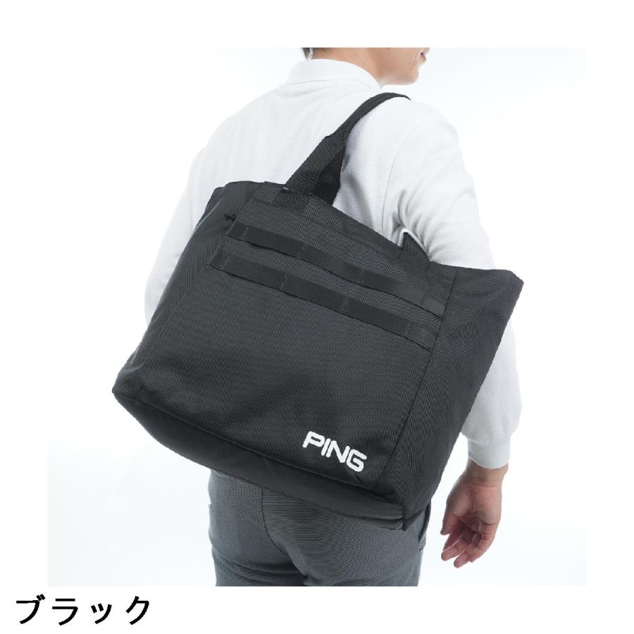 PING ゴルフ トートバッグ ブラック ピン(PING) トートバッグ