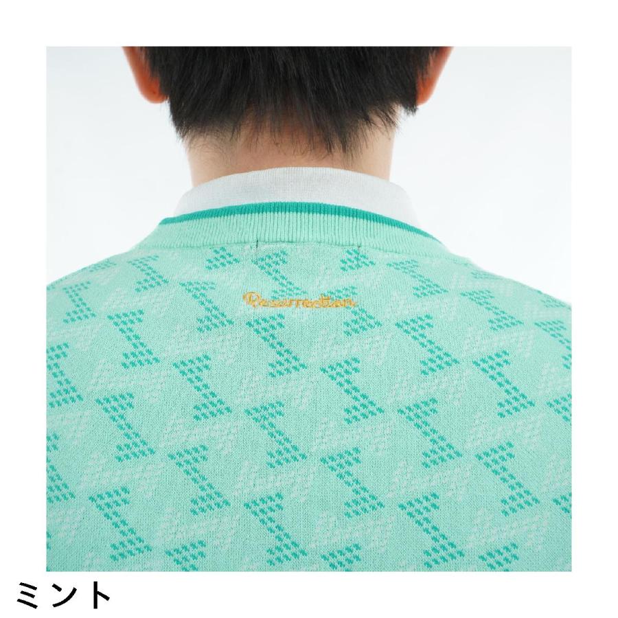 レザレクション Resurrection GMジャカードライトセーター : GDOゴルフ