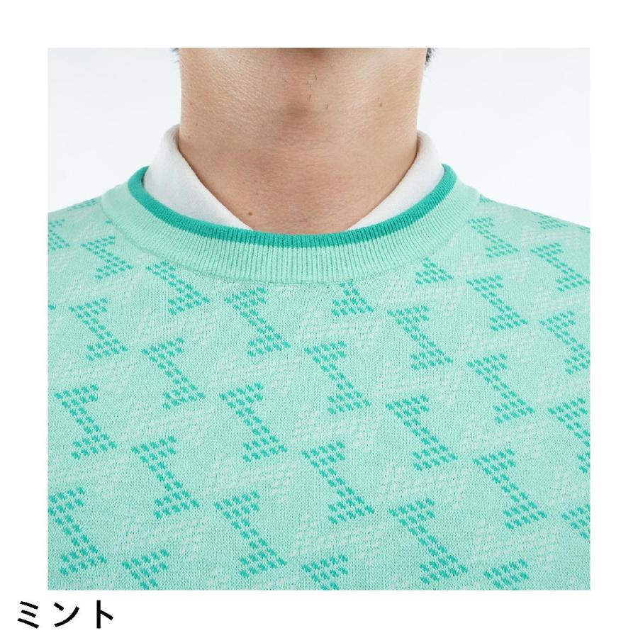 レザレクション　Resurrection　GMジャカードライトセーター　レディス レザレクション Resurrection GMジャカードライトセーター : GDOゴルフ