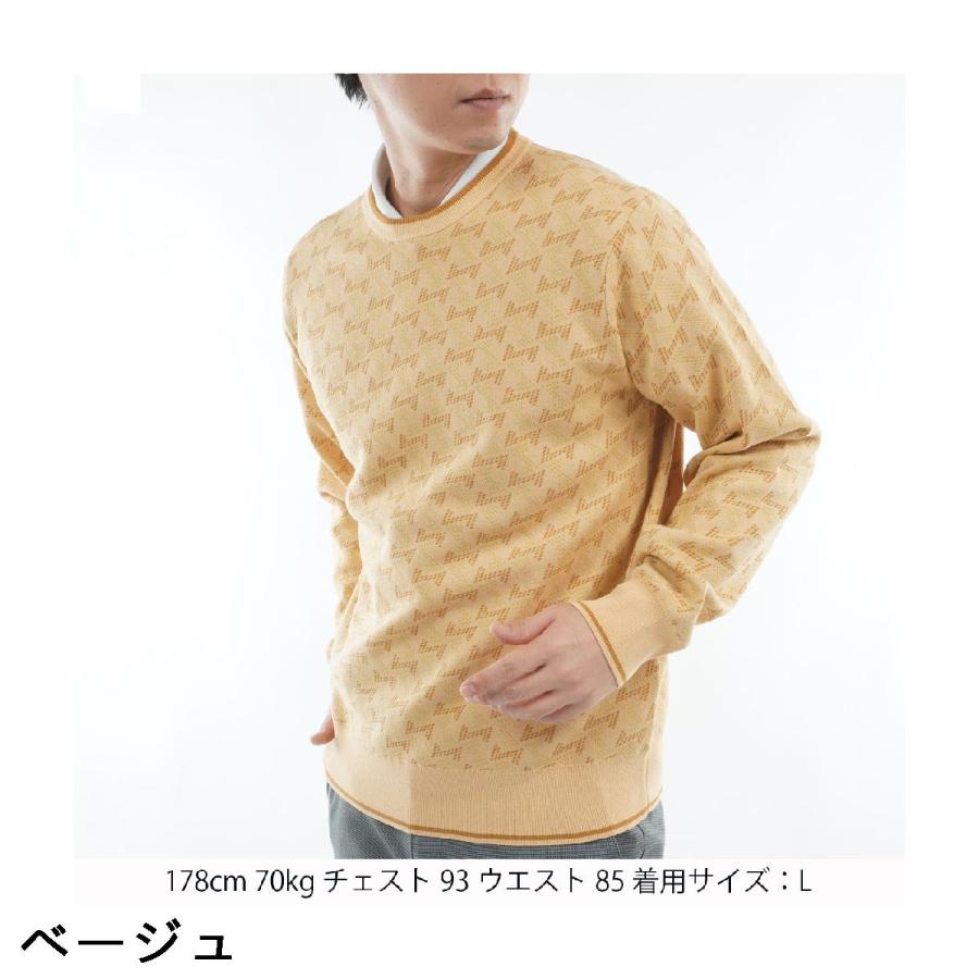 レザレクション Resurrection GMジャカードライトセーター : GDOゴルフ