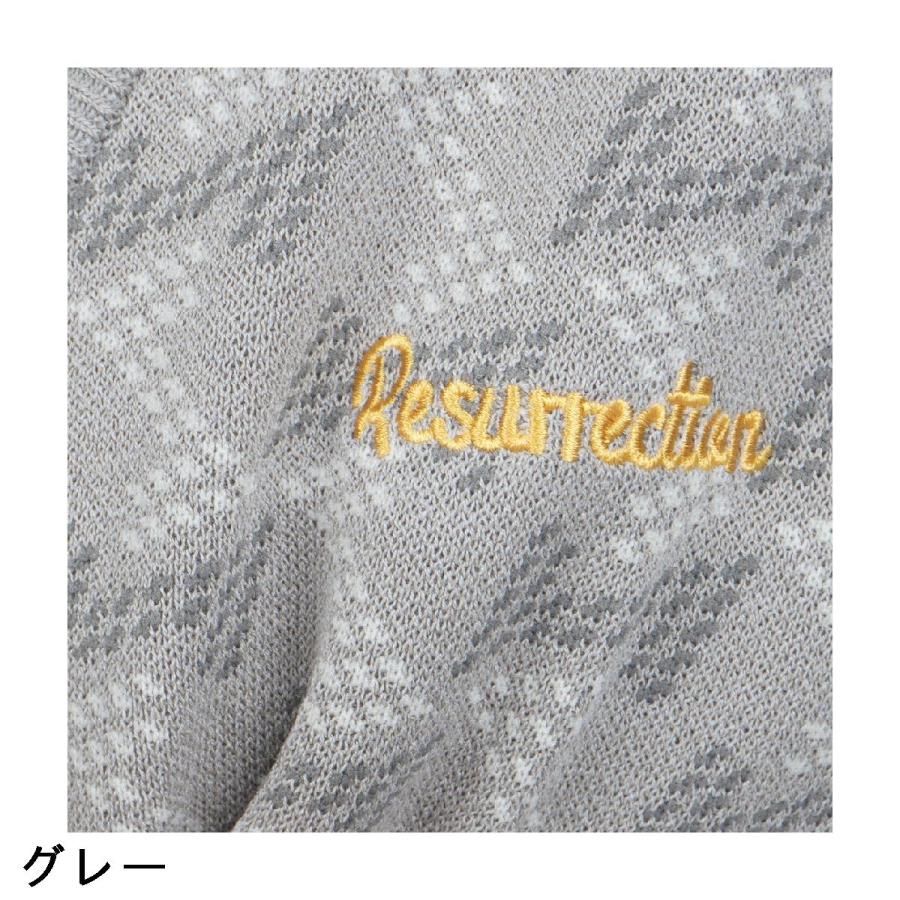 レザレクション Resurrection GMジャカードニットカーディガン : GDO