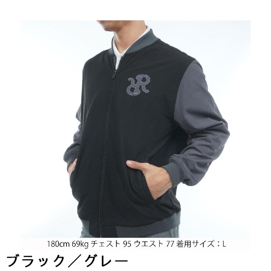 レザレクション　ブルゾン レザレクション Resurrection ストレッチ 2トーンウォームブルゾン