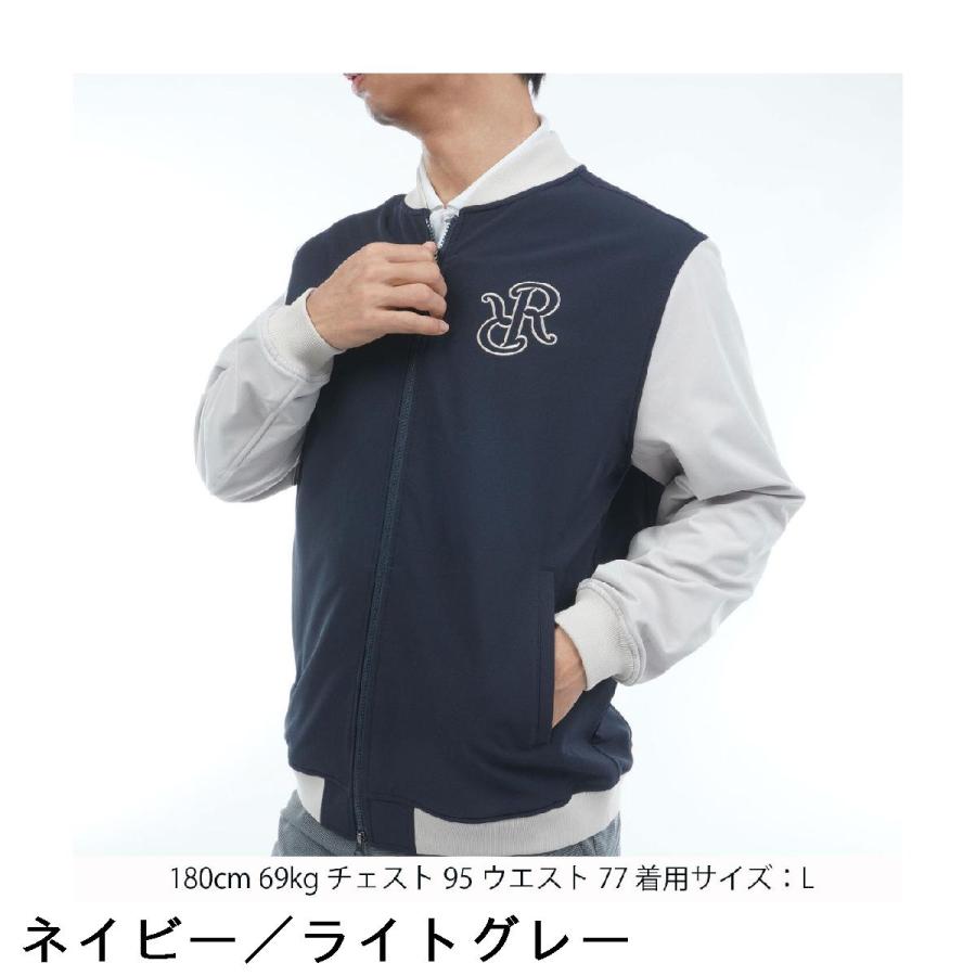 レザレクション　ブルゾン レザレクション Resurrection ストレッチ 2トーンウォームブルゾン