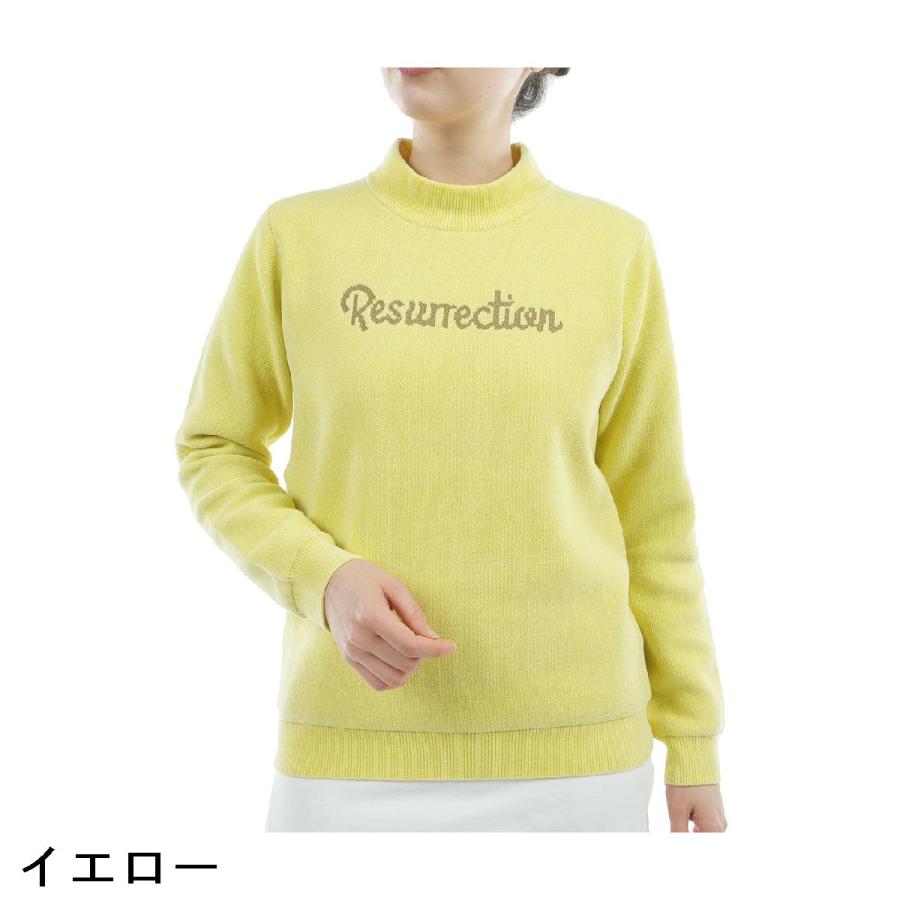 レザレクション　Resurrection　エアシャットモールヤーンハイネックセーター レザレクション Resurrection エアシャットモールヤーンハイネック