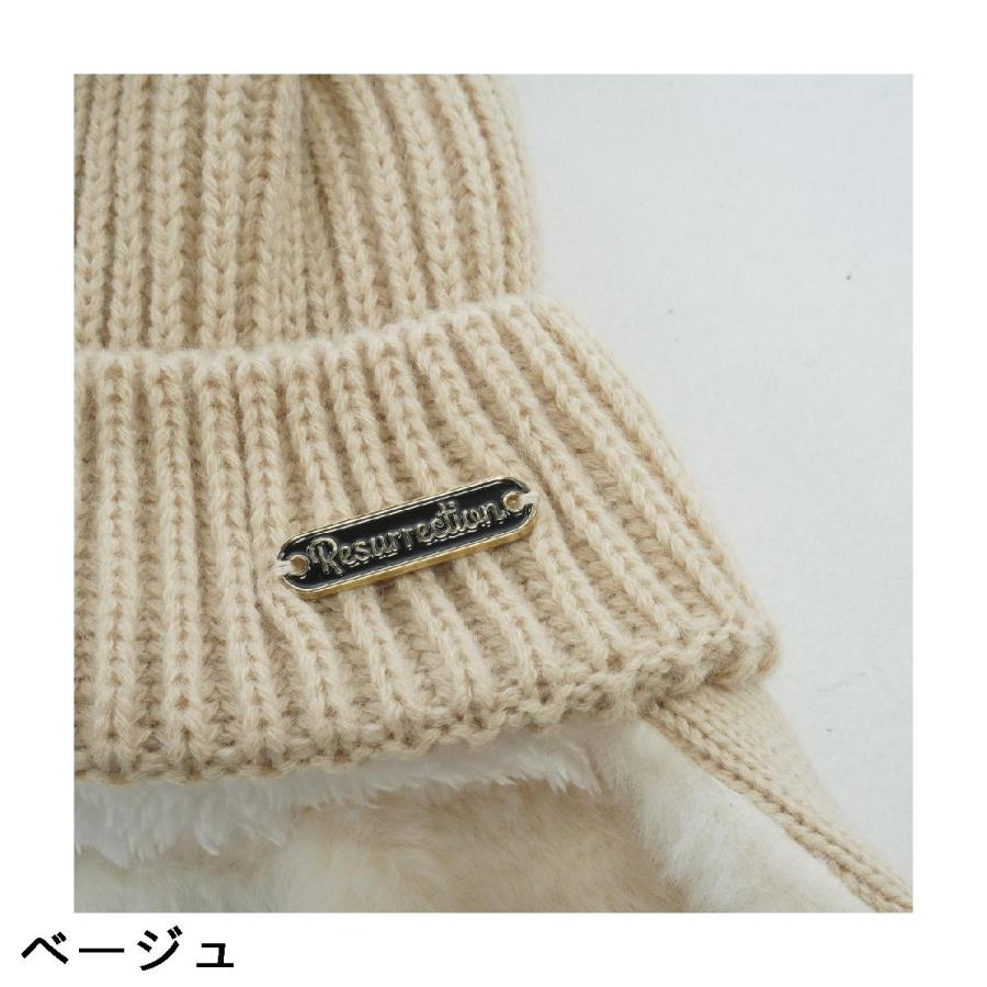 レザレクション Resurrection ファーイヤーニットキャップ : GDOゴルフ