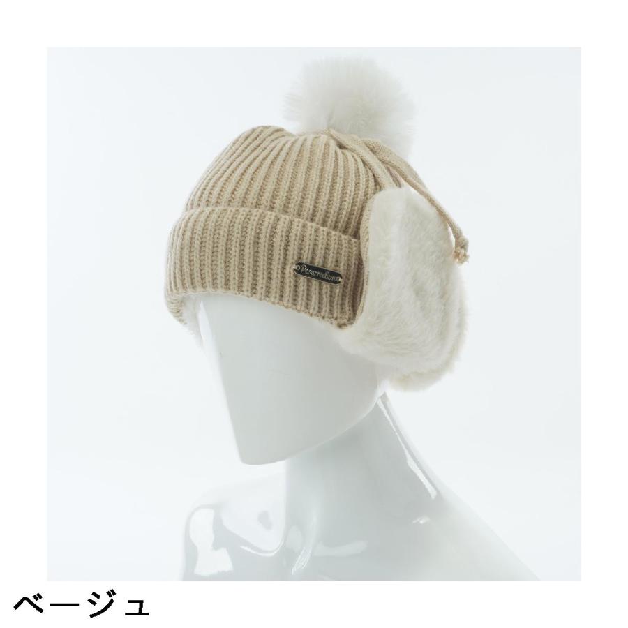 レザレクション Resurrection ファーイヤーニットキャップ : GDOゴルフ