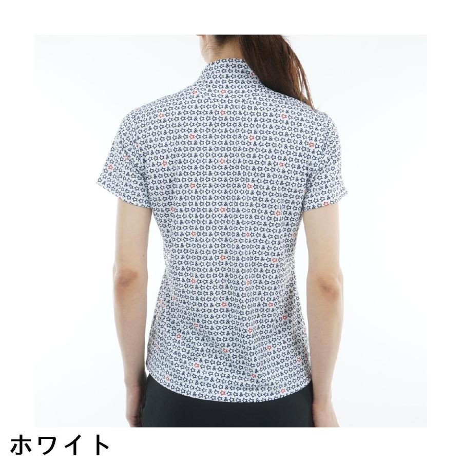 and per se（アンパスィ） ストレッチ ソルケア3Dプリンテッド モック
