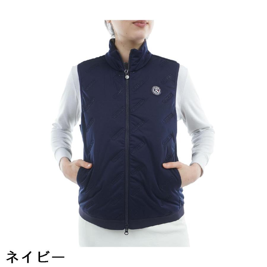 and per se（アンパスィ） ストレッチ エアジャスター中綿ベスト