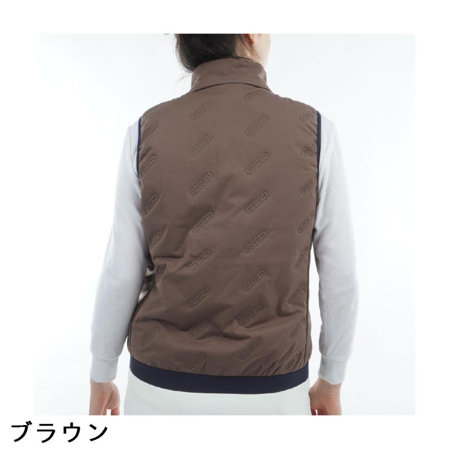 and per se（アンパスィ） ストレッチ エアジャスター中綿ベスト